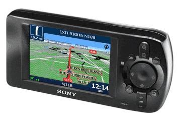 Sony Nav-U:   GPS 