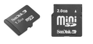 SanDisk    miniSD  microSD