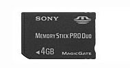 Sony   Memory Stick PRO Duo  4