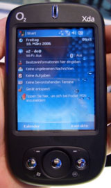 CeBIT 2006: O2  XDA neo    HTC Prophet