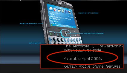 :  Motorola Q    