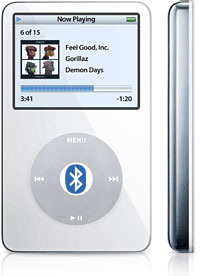 : Apple  iPod  Bluetooth