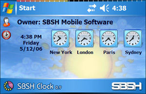  - SBSH Clock