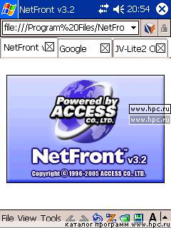 NetFront 3.3    -  Pocket PC