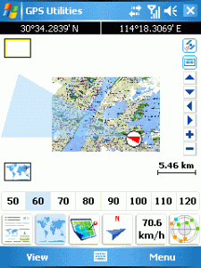 Efficasoft GPS Utilities: GPS-    Pocket PC