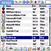   - Resco Explorer 2007  Palm OS