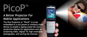 Microvision PicoP � ������������� � ��������� ��������