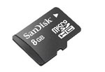 8  microSDHC  SanDisk: -   