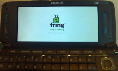 fring  UIQ  Nokia E90  