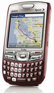   Google Maps  Palm OS