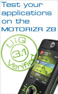 UIQ Technology     MOTORIZR Z8