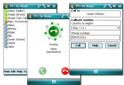 IM+ for Skype  Java-  Pocket PC