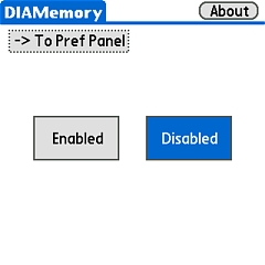 DIAMemory:    Palm OS 