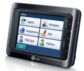LG LN550:  GPS-