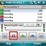 Resco     Audio Recorder  Pocket Radio