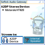 Softick Audio Gateway:     Palm-