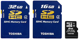  SDHC  microSDHC   Toshiba