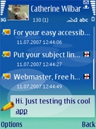 Conversation -   Nokia  SMS-