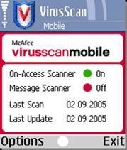 McAfee VirusScan Mobile:    McAfee Triple Play