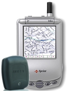 GPS  Handspring Treo