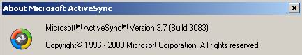  Microsoft ActiveSync   3.7