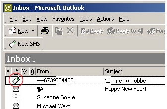 SMS  Outlook