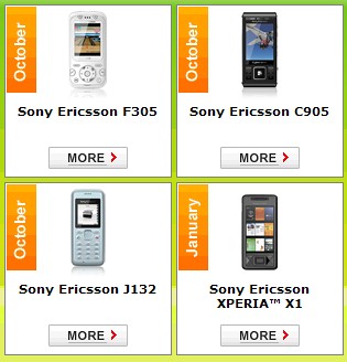 Sony Ericsson XPERIA X1 -  2009 