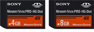 Sony MemoryStick PRO-HG Duo HX