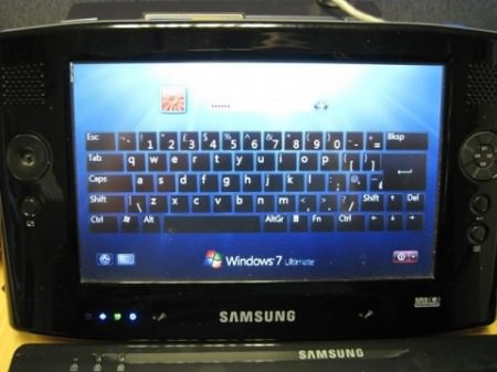Windows 7  Samsung Q1