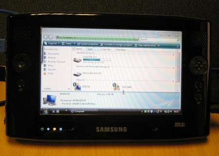 Windows 7  Samsung Q1